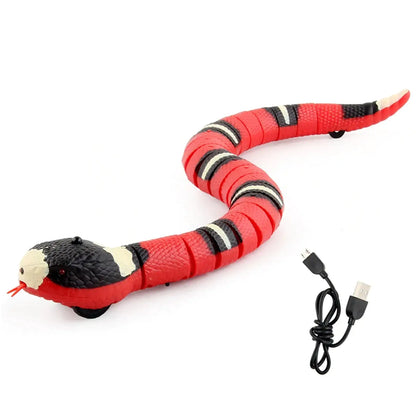 Smart Sensing Cat Toy Snake