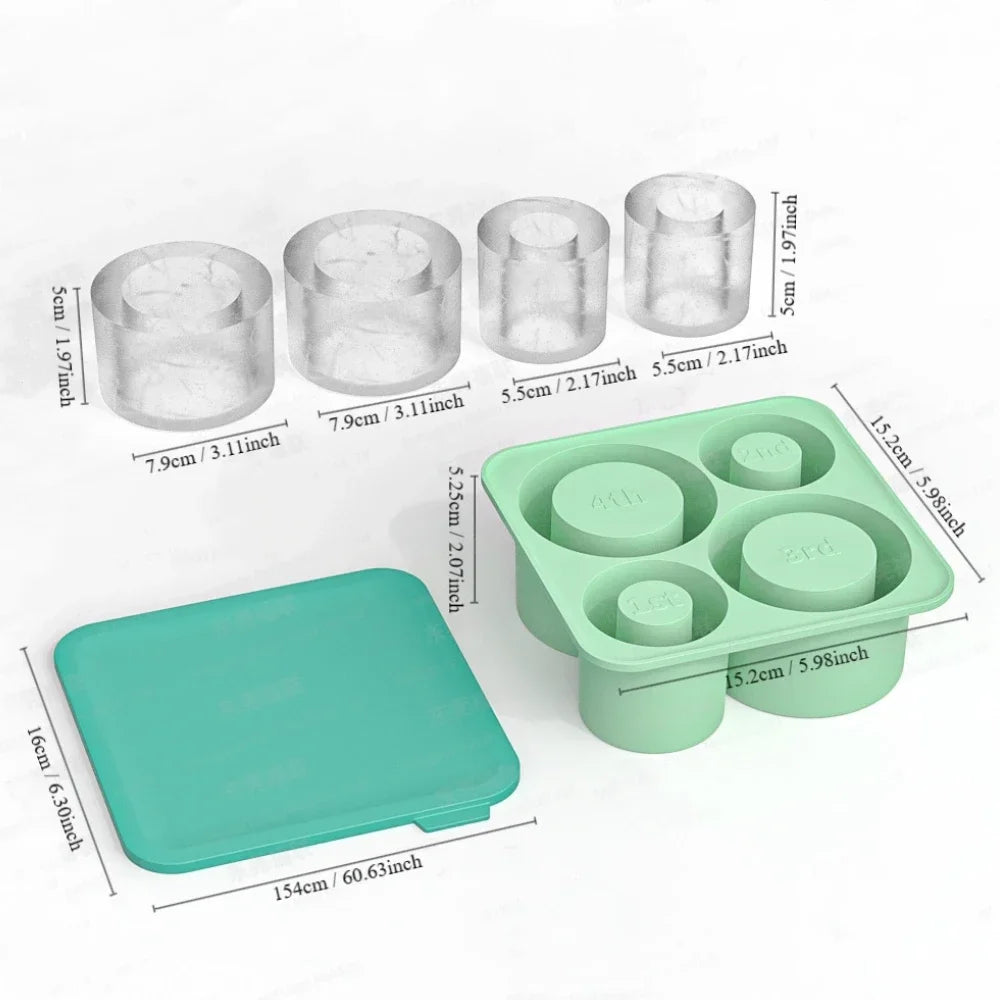 ChillPro Ice Cube Tray 4mold